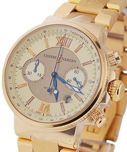 replica ulysse nardin marine maxi-marine-chronograph-rose-gold 356 66 8/354 watches