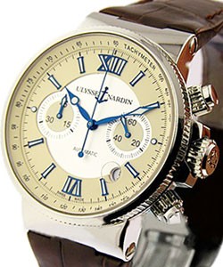 replica ulysse nardin marine maxi-marine-chronograph-steel 353 66/314 watches