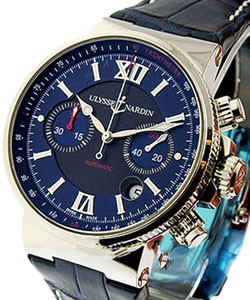 replica ulysse nardin marine maxi-marine-chronograph-steel 353 66/323 watches