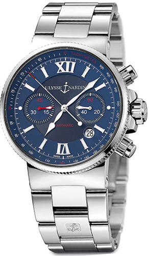 replica ulysse nardin marine maxi-marine-chronograph-steel 353 66 7/323 watches