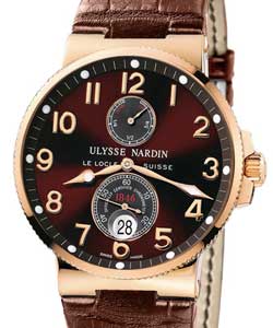 replica ulysse nardin marine maxi-marine-chronometer-rose-gold 266 66/625 watches