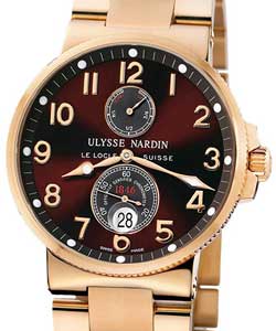 replica ulysse nardin marine maxi-marine-chronometer-rose-gold 266 66 8/625 watches