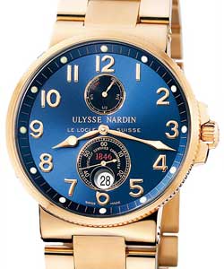 replica ulysse nardin marine maxi-marine-chronometer-rose-gold 266 66 8/623 watches