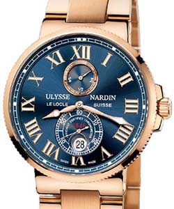 Replica Ulysse Nardin Marine Maxi-Marine-Chronometer-Rose-Gold 266 67 8M 43