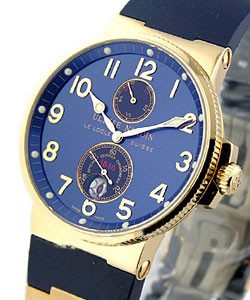 replica ulysse nardin marine maxi-marine-chronometer-rose-gold 266 66 blue watches