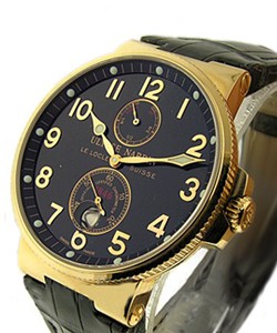 replica ulysse nardin marine maxi-marine-chronometer-rose-gold 266 66 black watches