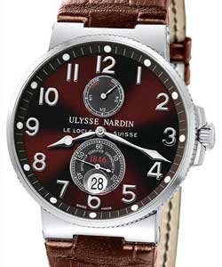 replica ulysse nardin marine maxi-marine-chronometer-steel 263 66/625 watches