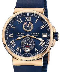 Replica Ulysse Nardin Marine Chronometer Marine Chronometer 43mm Automatic in Rose Gold 1186 126 3/43 1186 126 3/43