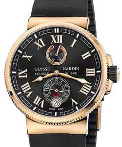 replica ulysse nardin marine chronometer marine chronometer 43mm automatic in rose gold 1186 126 3.42 1186 126 3.42 watches