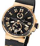 replica ulysse nardin marine chronometer marine chronometer 45mm automatic in rose gold 1186 122 3/42 1186 122 3/42 watches
