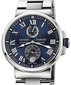 Replica Ulysse Nardin Marine Chronometer Marine Chronometer 43mm Automatic in Steel 1183 126 7M.43 1183 126 7M.43