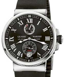 replica ulysse nardin marine chronometer marine chronometer mens 43mm automatic in steel 1183 126 3.42 1183 126 3.42 watches