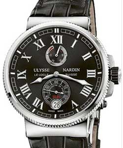 Replica Ulysse Nardin Marine Chronometer Marine Chronometer 43mm Automatic in Steel 1183 126.42 1183 126.42