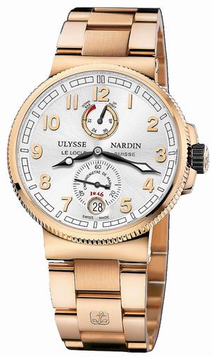 replica ulysse nardin marine chronometer marine chronometer in rose gold 1186 126 8m/61 1186 126 8m/61 watches