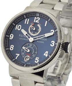 replica ulysse nardin marine chronometer marine chronometer in steel 1183 126 7m/63 1183 126 7m/63 watches