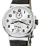 replica ulysse nardin marine chronometer marine chronometer in stainless steel 1183 126/61 1183 126/61 watches