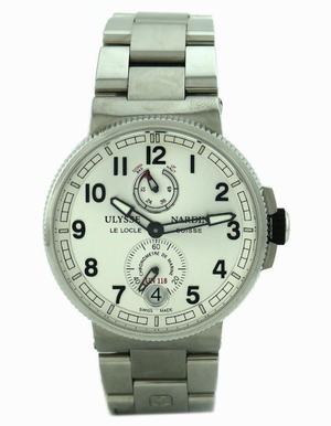 replica ulysse nardin marine chronometer marine chronometer 43mm automatic in steel 1183 126 7 1183 126 7 watches