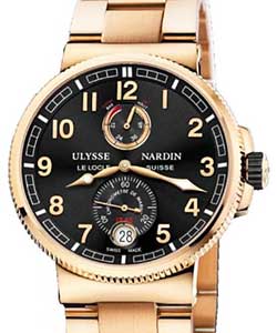 replica ulysse nardin marine chronometer marine chronometer 43mm automatic in rose gold 1186 126 8m/62 1186 126 8m/62 watches