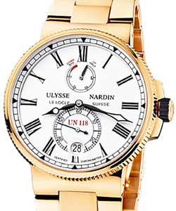 Replica Ulysse Nardin Marine Chronometer Marine Chronometer 45mm in Rose Gold - Limited Edition 350pcs only 1186 122 8M/40 1186 122 8M/40