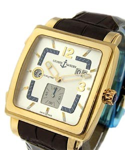 replica ulysse nardin quadrato dual-time-rose-gold 246 92/600 watches