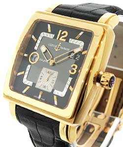 replica ulysse nardin quadrato dual-time-rose-gold 246 92/692 watches