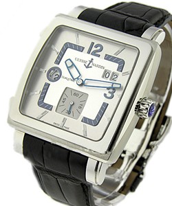replica ulysse nardin quadrato dual-time-steel 243 92/601 watches