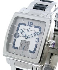 replica ulysse nardin quadrato dual-time-steel 243 92 7/601 watches
