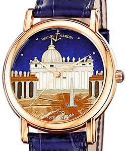 replica ulysse nardin san marco cloisonn 136 77 9/rom watches