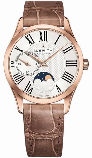 replica zenith elite lady ultra thin moonphase elite lady ultra thin moonphase in rose gold 18.2310.692/02.c709 18.2310.692/02.c709 watches