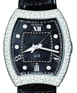 Replica Bedat Bedat No. 3 Lady Steel-with-Diamonds 315.040.959