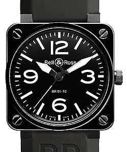 replica bell & ross br 01 92-ceramic br01 92ceramicblackrubber watches