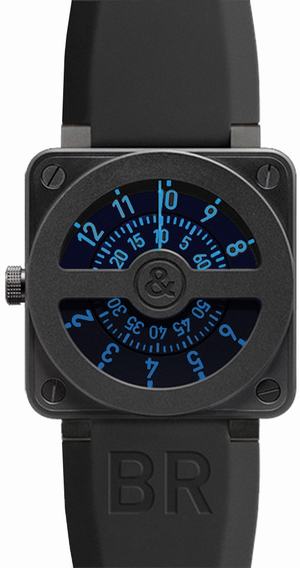 replica bell & ross br 01 92-compass br01 92 compass blue watches