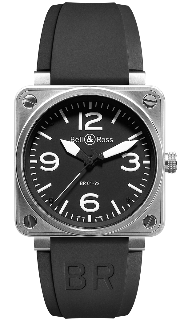 replica bell & ross br 01 92-steel br01 92sautomatic watches