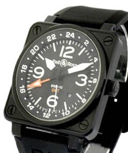 Replica Bell & Ross BR 01 93-46mm-GMT-24hour BR 01 93 GMT