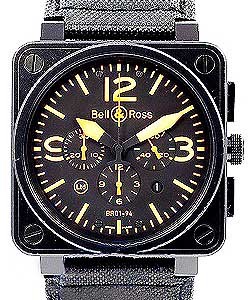 replica bell & ross br 01 94-steel-chrono br01 94orangechronographblackcarbonsteel watches