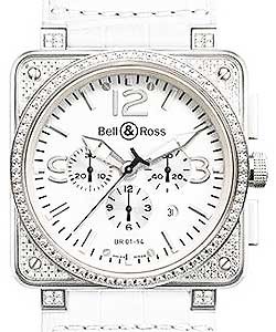 replica bell & ross br 01 94-steel-chrono br 01 94 full diamonds watches