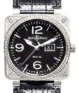 replica bell & ross br 01 96-46mm-big-date br 01 96 top diams black watches