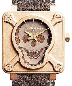 replica bell & ross br 01 airborne-skull br 01 skull bronze watches
