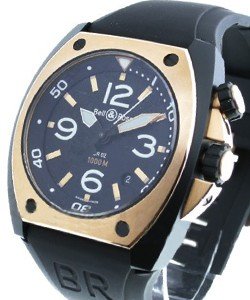 Replica Bell & Ross BR 02 Carbon-with-RG-Cap BR 02 92 CAR GLD