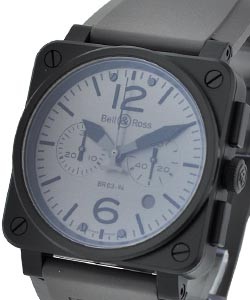 Replica Bell & Ross BR 03 Carbon-Chronograph BR03 94 S