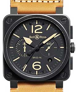 replica bell & ross br 03 carbon-chronograph br.03 92.hc watches