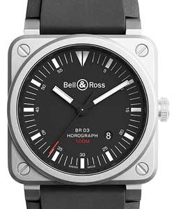 replica bell & ross br 03 steel br0392 hor blc/srb watches