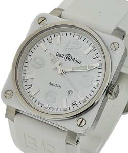 replica bell & ross br 03 white-ceramic br03 92 sc watches
