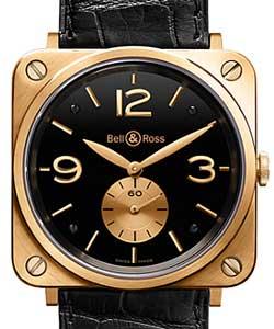 replica bell & ross brs automatic-rose-gold br s rg blk watches