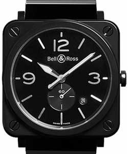 Replica Bell & Ross BRS Quartz Black-Ceramic BRS BL CES/SCE