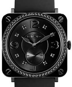 replica bell & ross brs quartz black-ceramic brs black ceramic phantom diamond watches