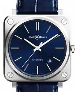replica bell & ross brs quartz steel brs92 blu st scr watches