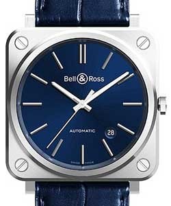 replica bell & ross brs quartz steel br s 92 blue steel watches