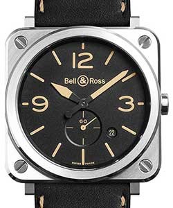 replica bell & ross brs quartz steel brs heri st/sca watches