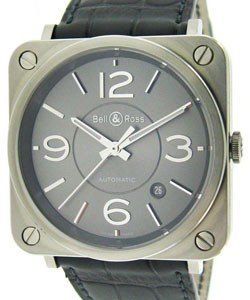 replica bell & ross brs automatic steel brsblkleather watches